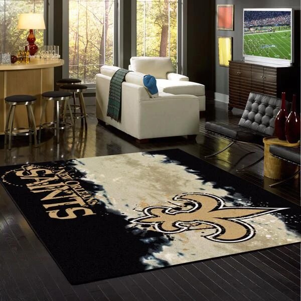 New Orleans Saints Deandanecerse Carpet Living Room Rugs