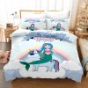 New Unicorn 7 Duvet Cover and Pillowcase Set Bedding Set