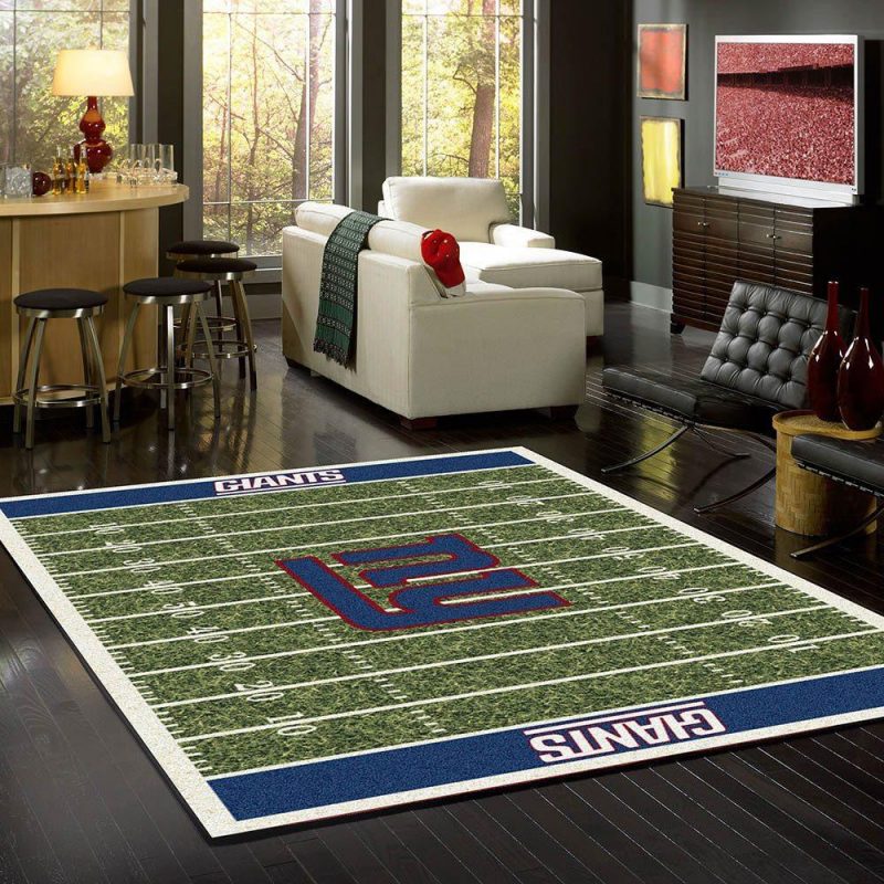 New York Giants Nfl Carpet Living Room Rugs 4