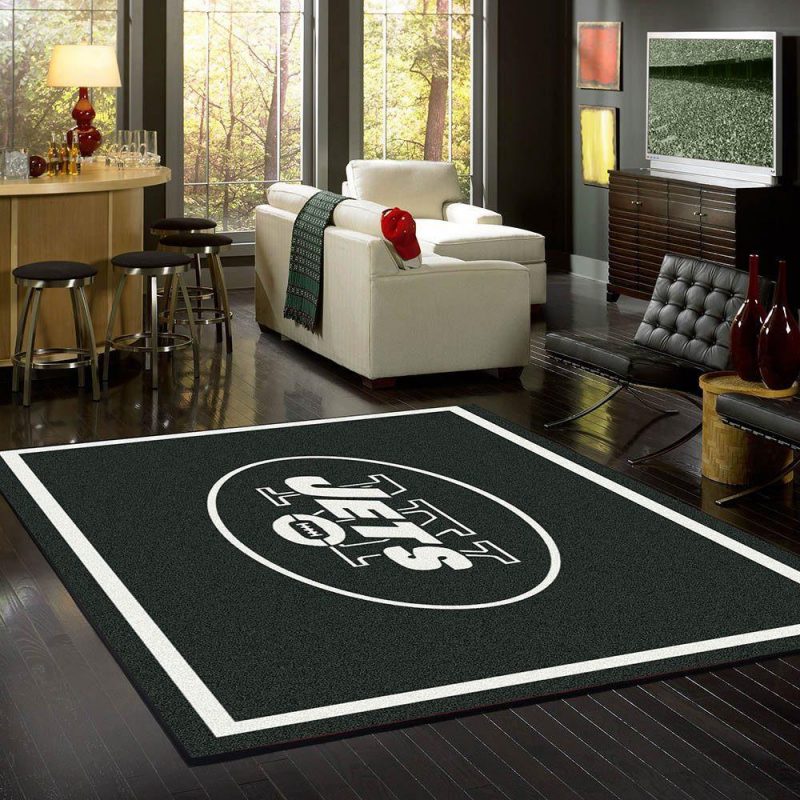 New York Jets Nfl Carpet Living Room Rugs 1