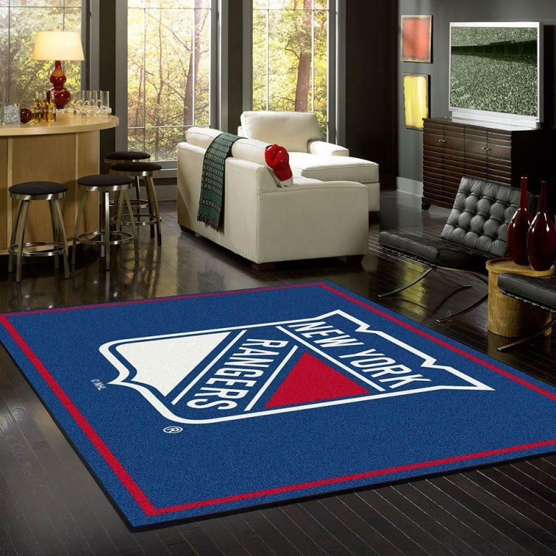 New York Rangers Nfl Carpet Living Room Rugs