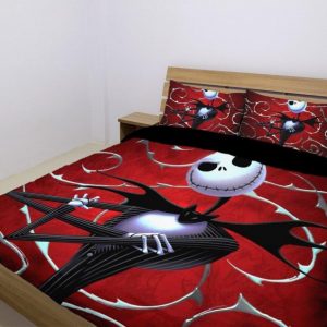 Nightmare Before Christmas Duvet Cover and Pillowcase Set Bedding Set 1042