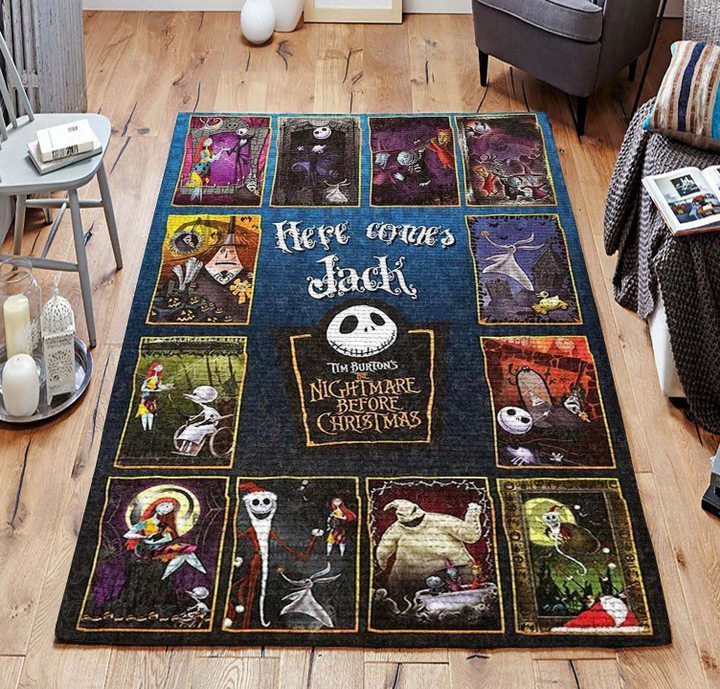 Nightmare Before Christmas Living Room Rugs Carpet 17