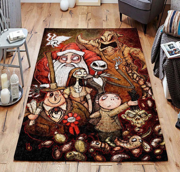 Nightmare Before Christmas Living Room Rugs Carpet 18