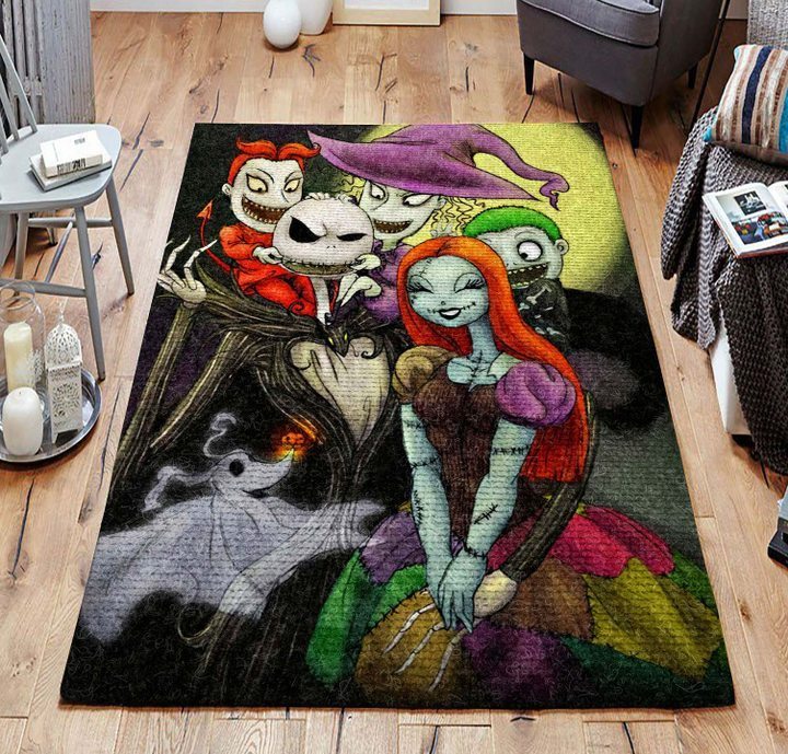 Nightmare Before Christmas Living Room Rugs Carpet 19