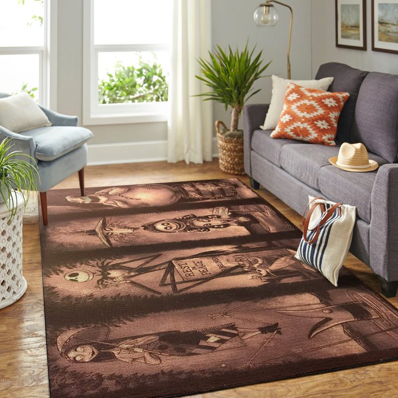 Nightmare Before Christmas Living Room Rugs Carpet 8