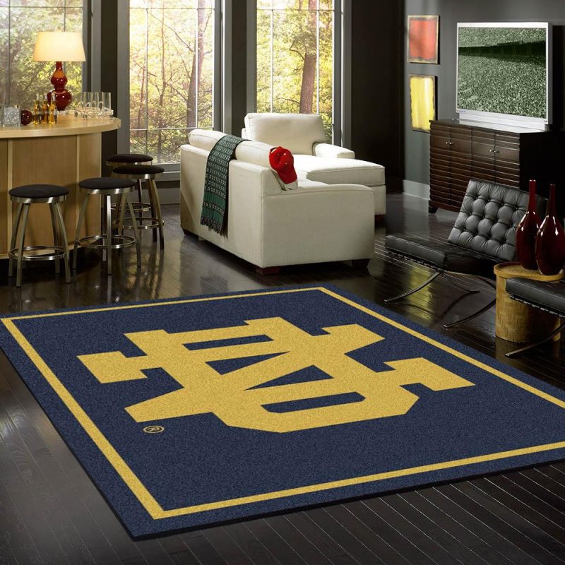 Notre Dame Rug Team Spirit Carpet Living Room Rugs