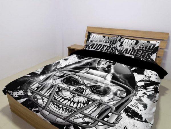 Okland Raiders Duvet Cover and Pillowcase Set Bedding Set