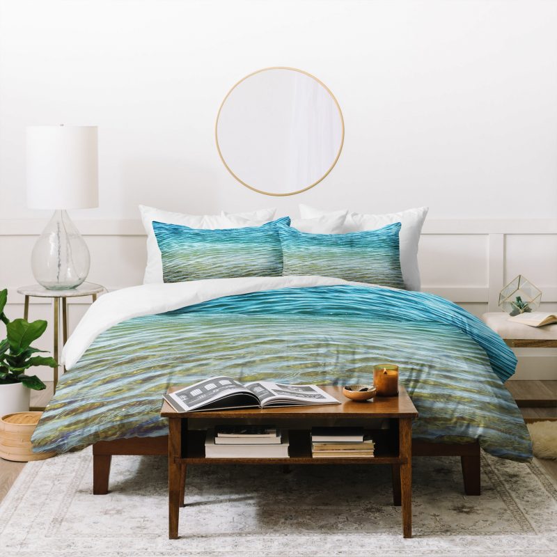 Ombre Sea Duvet Cover and Pillowcase Set Bedding Set