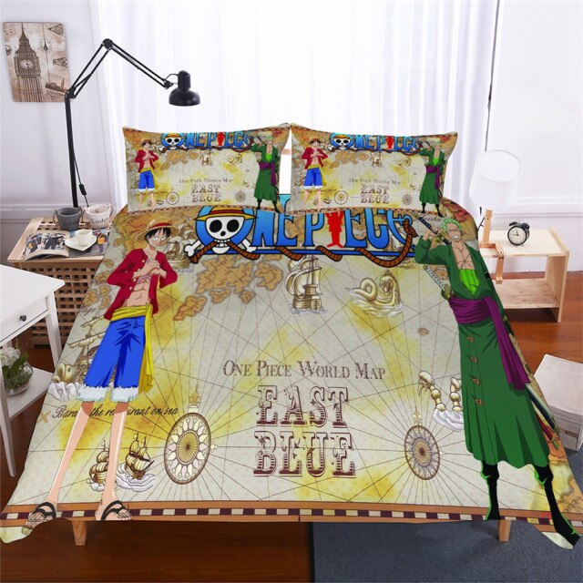 One Piece 223 Duvet Cover and Pillowcase Set Bedding Set