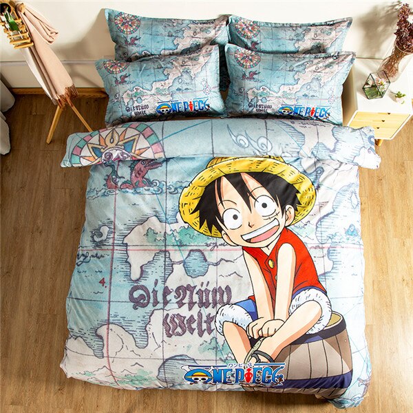 One Piece 226 Duvet Cover and Pillowcase Set Bedding Set