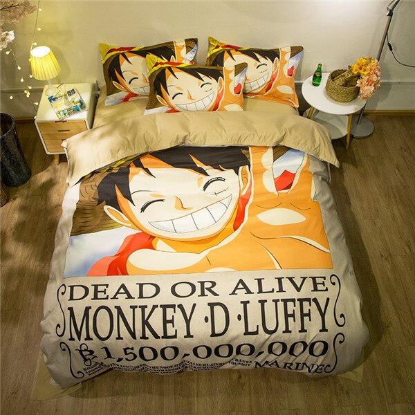 One Piece 229 Duvet Cover and Pillowcase Set Bedding Set