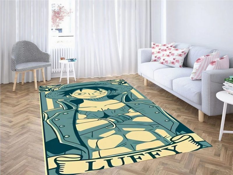 One piece luffy carpet lving room rugs