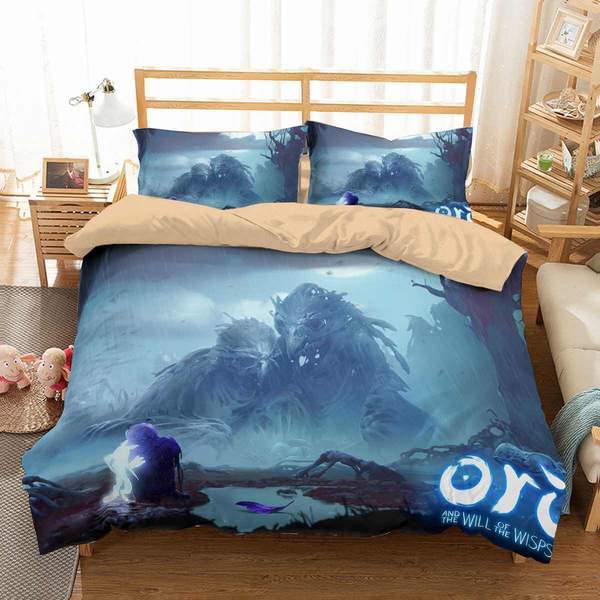 Ori And The Will Of The Wisps Duvet Cover and Pillowcase Set Bedding Set