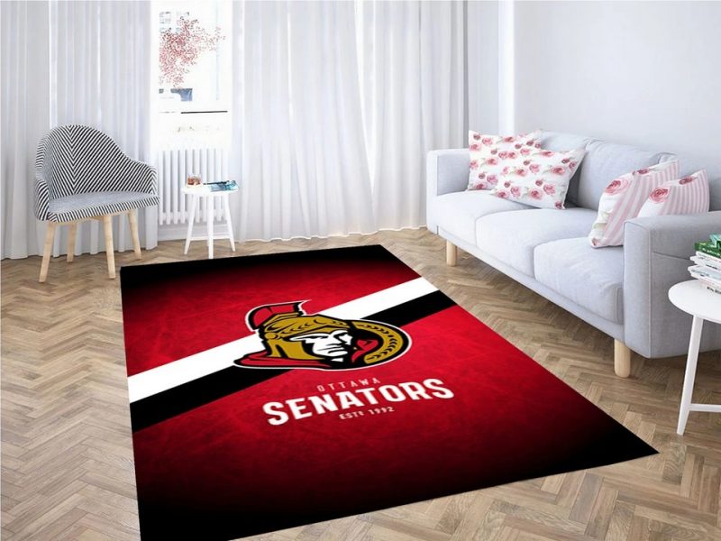 Ottawa senators carpet living room rugs