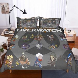 Overwatch 2214 Duvet Cover and Pillowcase Set Bedding Set