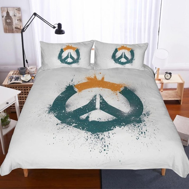 Overwatch 2220 Duvet Cover and Pillowcase Set Bedding Set