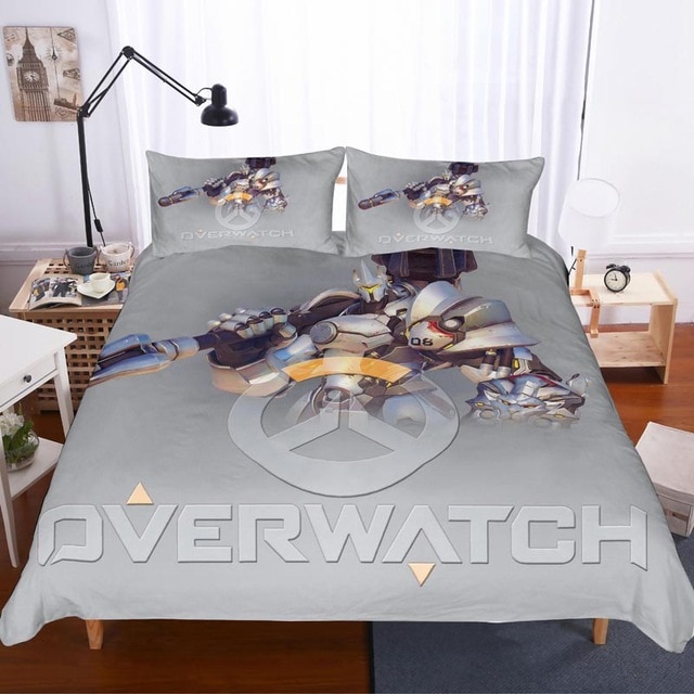 Overwatch 2221 Duvet Cover and Pillowcase Set Bedding Set