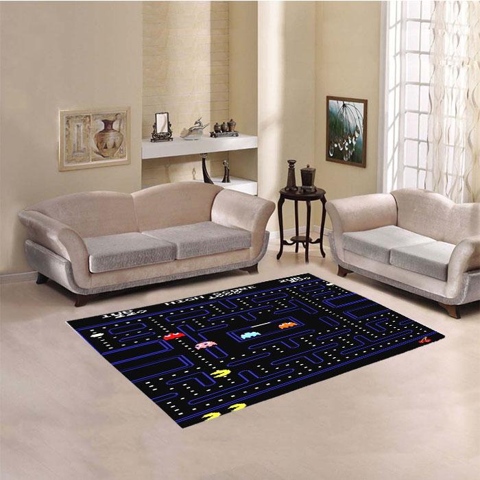 Pacman Game Modern Rugs Carpet Mat Living Room Rugs