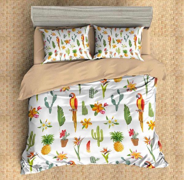 Parrot Duvet Cover and Pillowcase Set Bedding Set 657