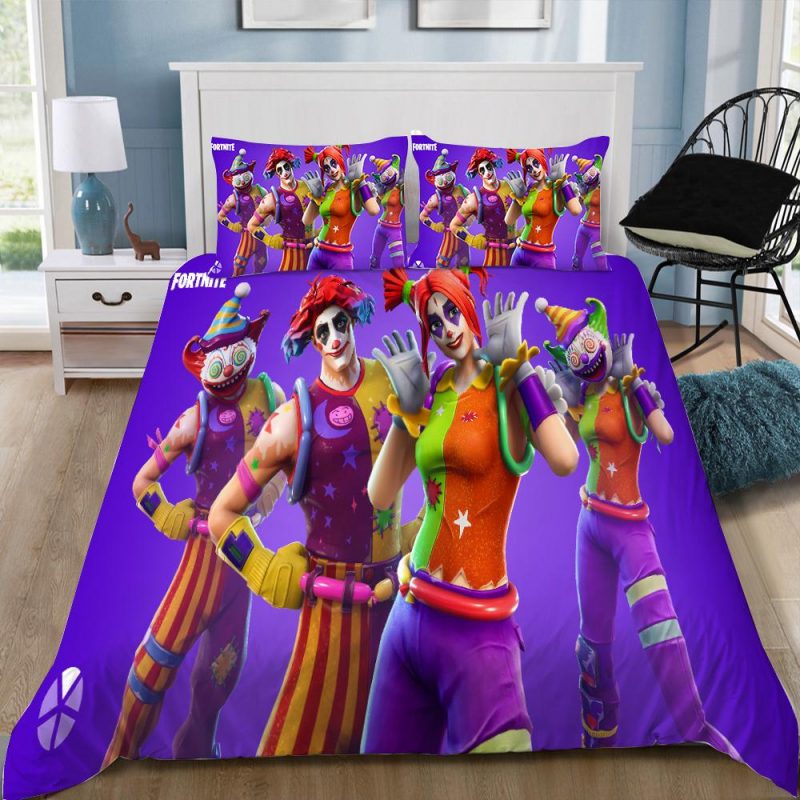 Peekaboo Fortnite Gamer Duvet Cover and Pillowcase Set Bedding Set