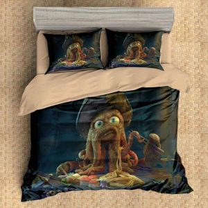 Pirates Of The Caribbean 3 Duvet Cover and Pillowcase Set Bedding Set