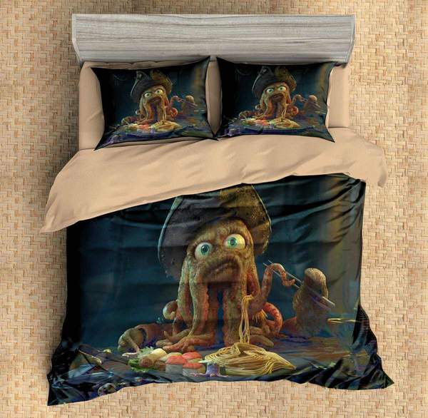 Pirates Of The Caribbean Duvet Cover and Pillowcase Set Bedding Set