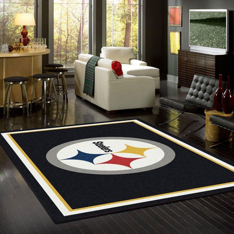 Pittsburgh Steelers Nfl Carpet Living Room Rugs 1