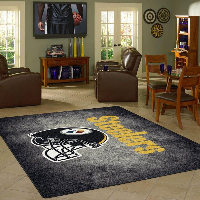 Pittsburgh Steelers Nhl Carpet Living Room Rugs 1