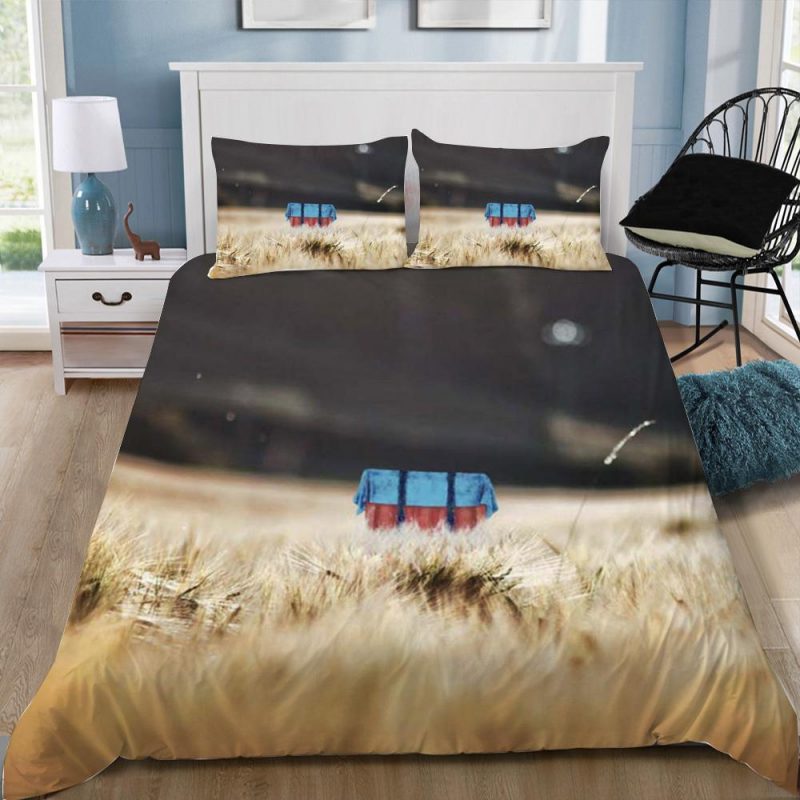 Playerunknownâ€™S Pubg Gamer 1 Duvet Cover and Pillowcase Set Bedding Set 200