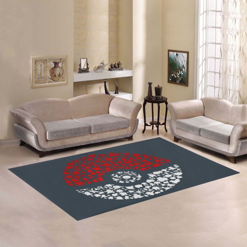 Pokemon Creative Design Living Room Rug Carpet