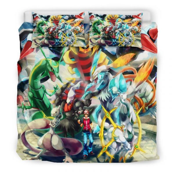 Pokemon Legends Duvet Cover and Pillowcase Set Bedding Set 14