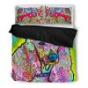 Poodle 3 Duvet Cover and Pillowcase Set Bedding Set