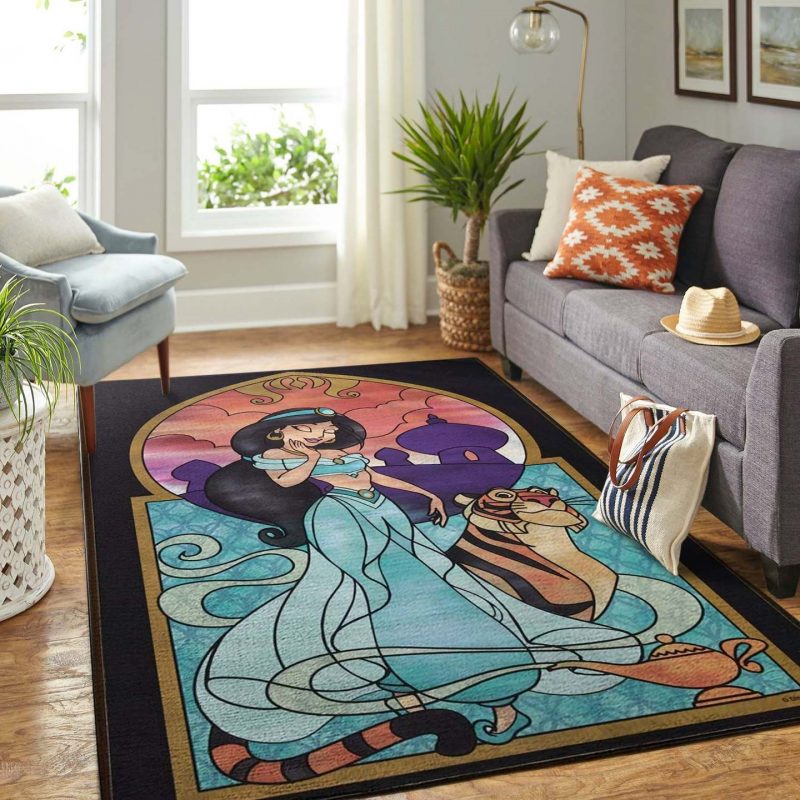 Princesa Jasmine Disney Living Room Rugs Carpet