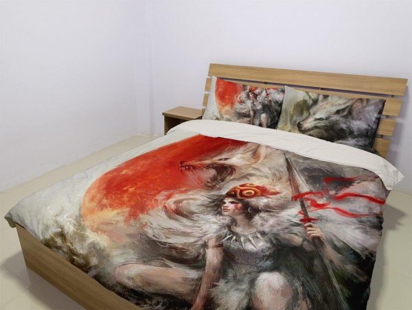 Princess Mononoke? Duvet Cover and Pillowcase Set Bedding Set