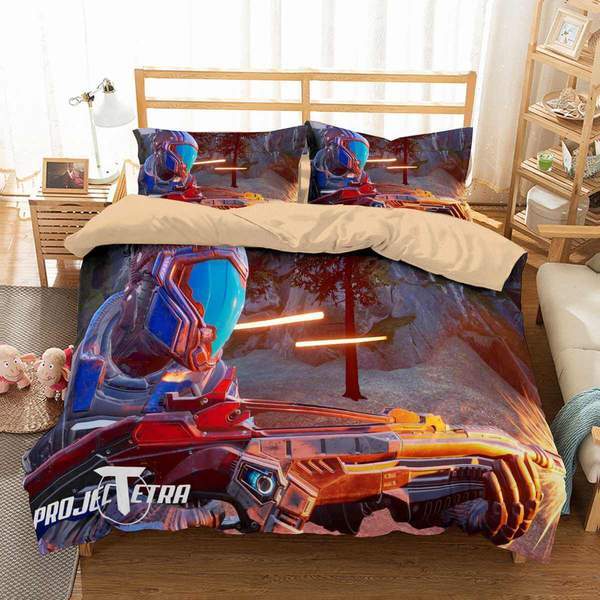 Project Tetra Duvet Cover and Pillowcase Set Bedding Set