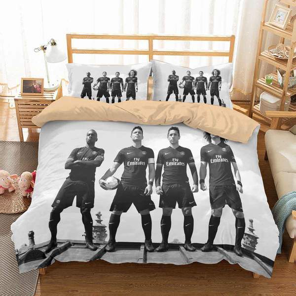 Psg Duvet Cover and Pillowcase Set Bedding Set