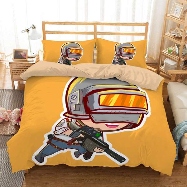 Pubg Duvet Cover and Pillowcase Set Bedding Set 793