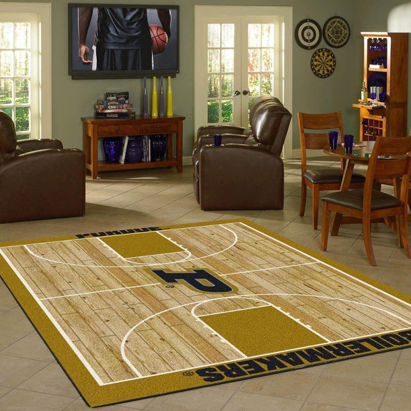 Purdue Rug Team Home Court Carpet Living Room Rugs