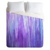 Purple Stream Duvet Cover and Pillowcase Set Bedding Set