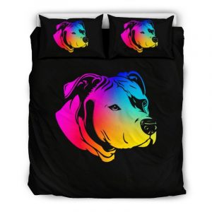 Rainbow Pit Duvet Cover and Pillowcase Set Bedding Set