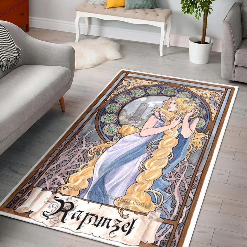 Rapunzel tangled disney movies rugs living room carpet