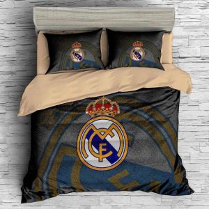 Real Madrid C F Duvet Cover and Pillowcase Set Bedding Set 500