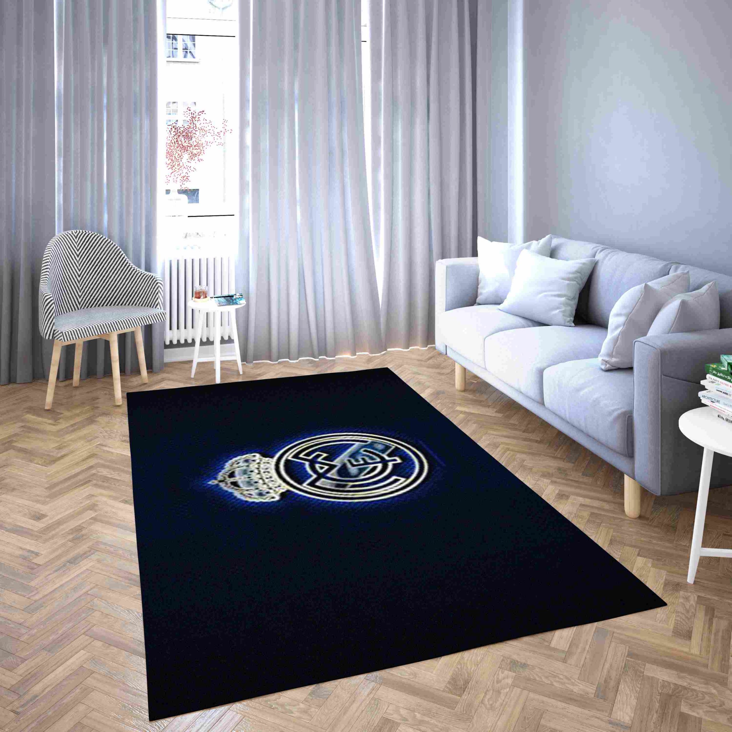 Real Madrid Club Of The Spirit Shines Carpet Living Room Rugs