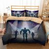 Real Steel Duvet Cover and Pillowcase Set Bedding Set