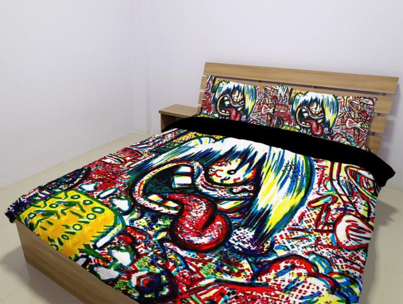 Red Hot Chili Peppers Duvet Cover and Pillowcase Set Bedding Set