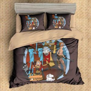 Rick And Morty 1 Duvet Cover and Pillowcase Set Bedding Set