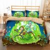 Rick And Morty Duvet Cover and Pillowcase Set Bedding Set 737