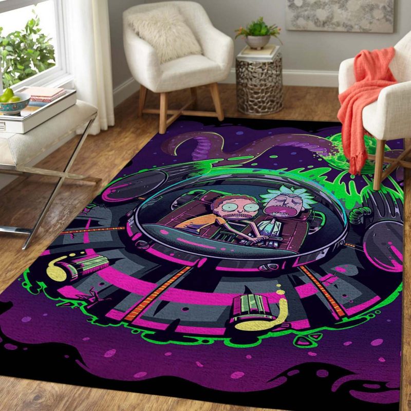 Rick And Morty Living Room Rugs Carpet 1