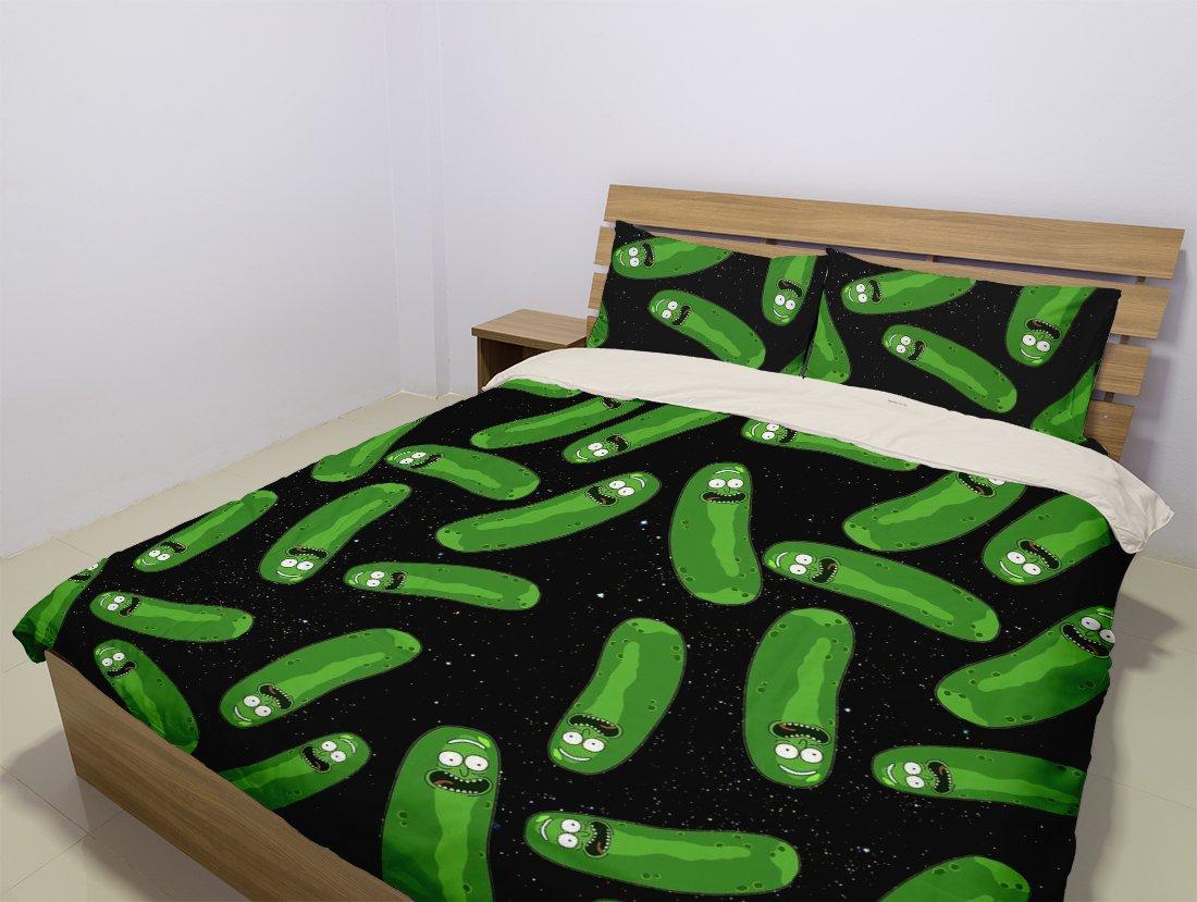 Rick Morty Duvet Cover and Pillowcase Set Bedding Set 1016